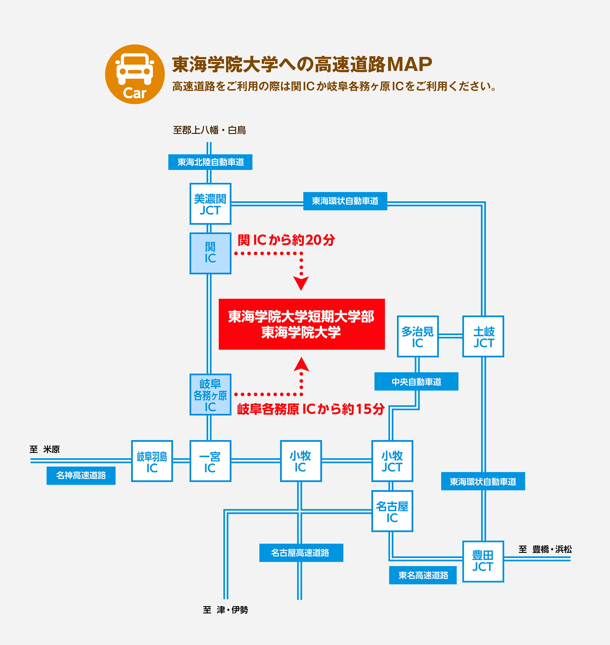 高速道路マップ